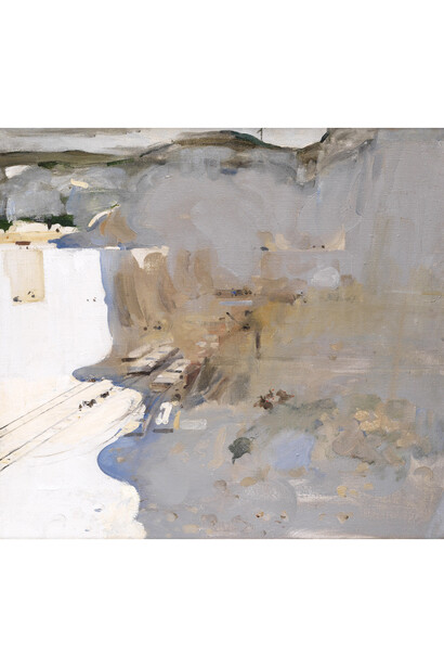 Arthur Melville, The Chalk Cutting, 1898
Oil on canvas, 85.10 x 92.80 cm, Scottish National Gallery. Purchased with the assistance of the Art Fund and the Patrons of the National Galleries of Scotland, 2013