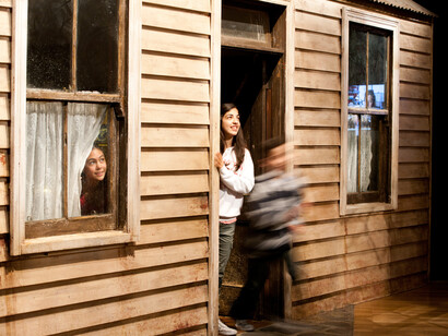 The Melbourne story, exhibition view. Courtesy of Melbourne Museum