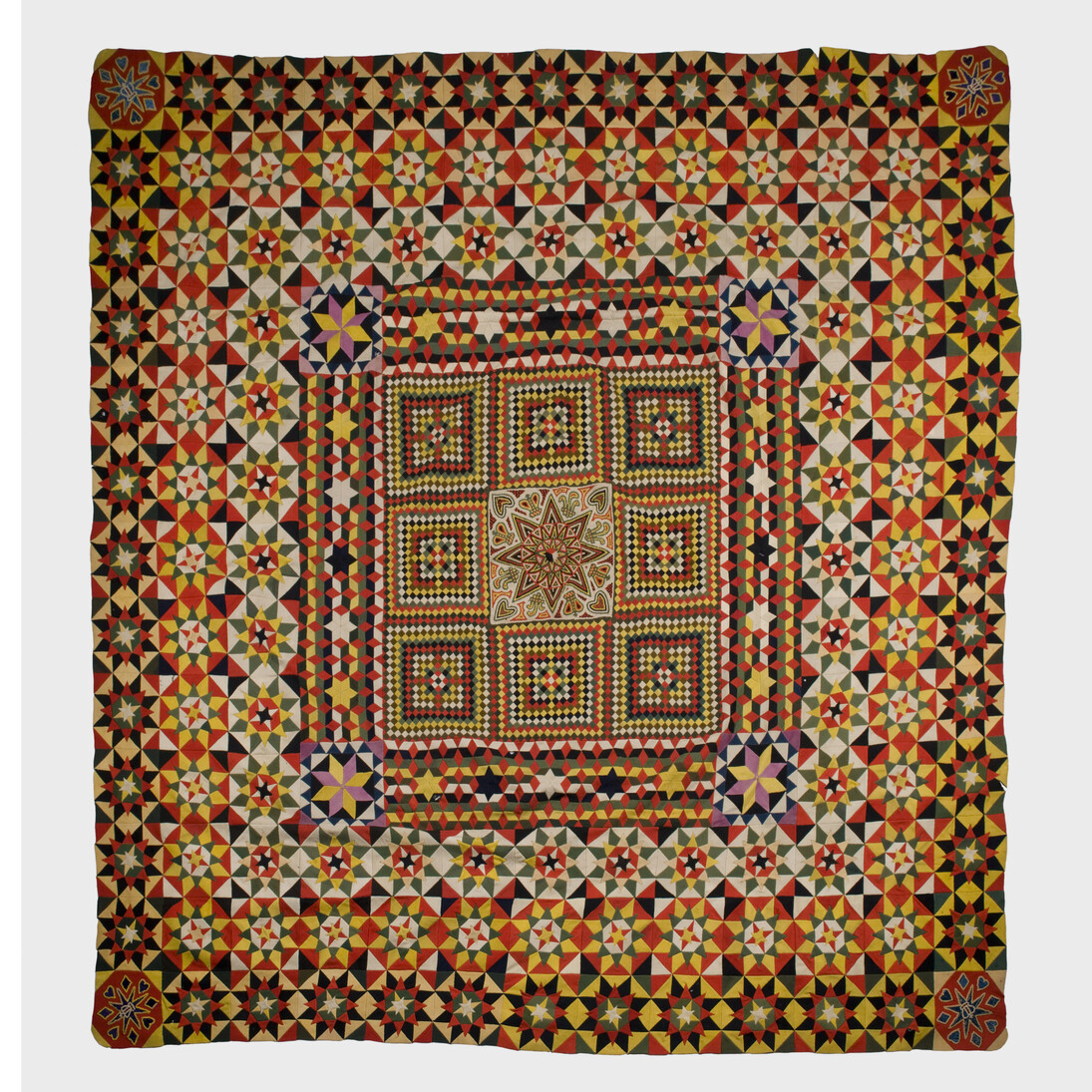 Unknown, Crimean Quilt, Image courtesy of Tunbridge Wells Museum and Art Gallery
