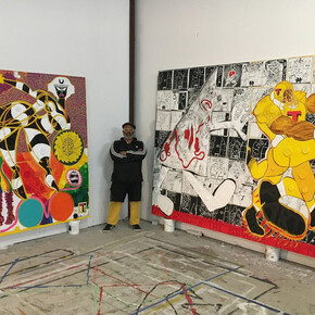 Trenton Doyle Hancock. Courtesy of Shulamit Nazarian 