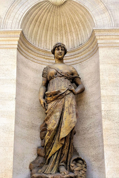 Statua allegorica della Pesca, foto Roberto Luciani