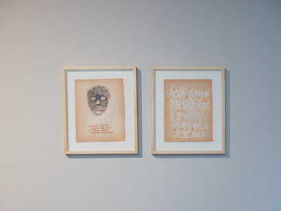 Kevin Mancera, Todo esto será un desierto (All this will be a desert), exhibition view. Courtesy of Policroma Gallery