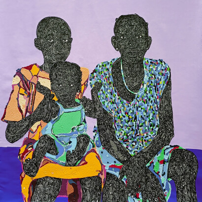 Tyna Adebowale, Future #motherwombseries (detail), 2024. Courtesy of Ellen de Bruijne Projects