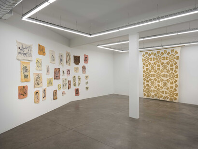 Gil Yefman, It Ain’t Necessarily Soft, 2023, installation view. Courtesy of Shoshana Wayne Gallery, Los Angeles