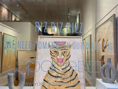 Riz Riz Rizz, We need Romance in our Madness, 2023, installation view. Courtesy of Space Gallery St. Barth