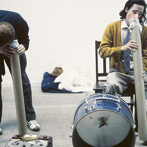 Mike Kelley and Don Krieger, Spirit voices, 1978, performance at Los Angeles Contemporary Exhibitions (LACE). Courtesy of Tate