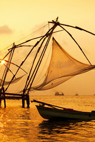 Il tramonto a Kochi