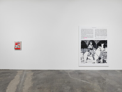 Christine Tien Wang and Rachel Youn, Factory doomscroll, exhibition view. Courtesy of Night Gallery