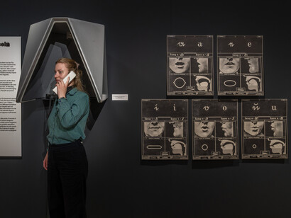 Pling! Il suono del design, vista della mostra. Cortesia del Museum für Gestaltung