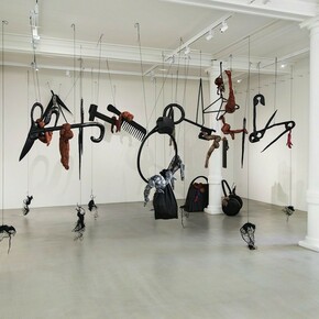 Annette Messager, Exhibition view. Courtesy of Marian Goodman Gallery