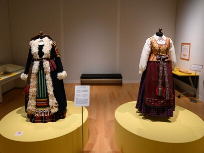Lithuania, songs echo in the Baltic forests, exhibition view. Courtesy of National Museum of Lithuania