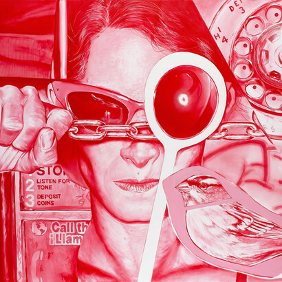 Víctor Rodríguez, Red Bird Saint Laurent, 2015