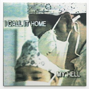 Matthias Groebel,
Untitled, 1994,
acrylic on canvas,
95 × 95 cm (37 3/8 × 37 3/8 in). Courtesy of the artist and Bel Ami Gallery