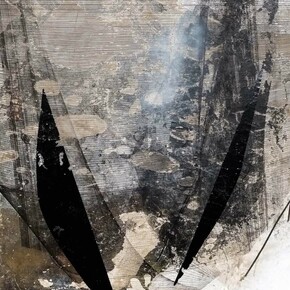 Marco Reichert, Untitled, 2017, tecnica mista su tela, 200 x 150 cm. Courtesy of Ribot