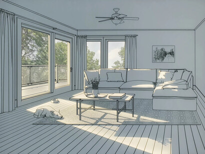 Hwang Seontae, The space with sunshine III (detail), 2022. Courtesy of Friedrichs Pontone