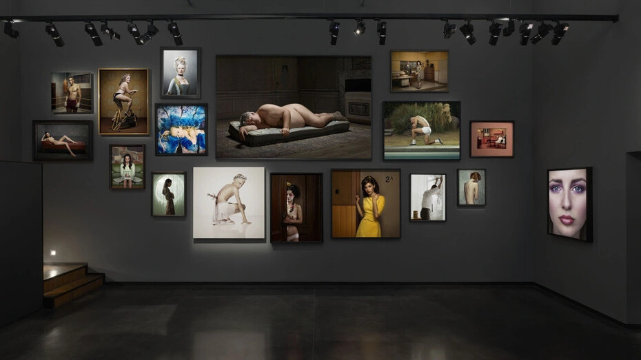 Erwin Olaf, Bigger than life, exhibition view. Courtesy of Hamiltons Gallery