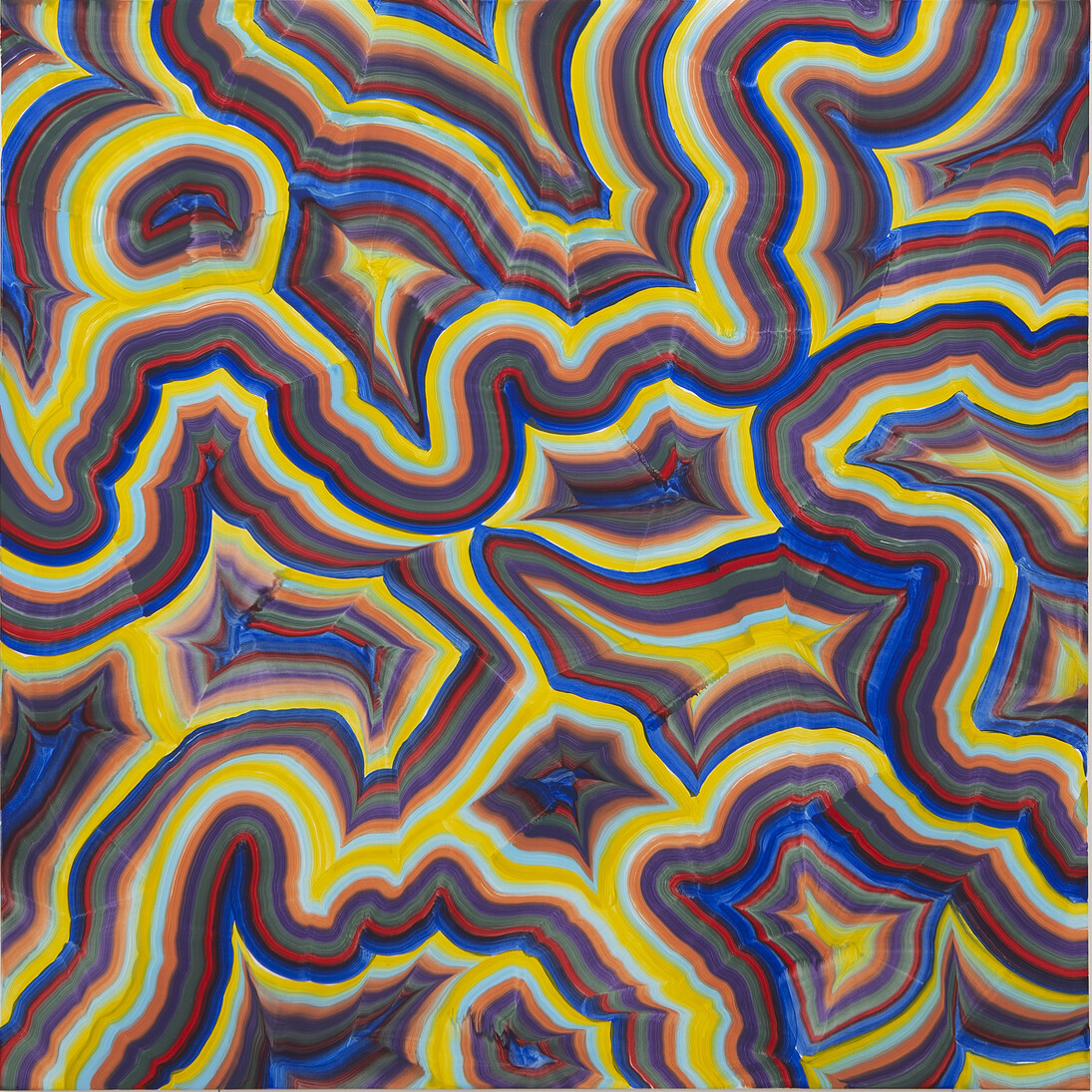 Bernard Frize, Mascile, 2014, courtesy of the artist and Simon Lee Gallery