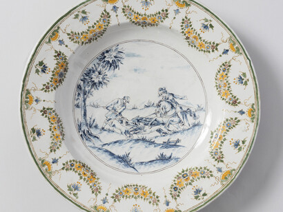 Moustiers Ceramics. Courtesy of Cooper Hewitt