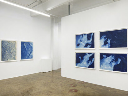 Sheila Pinkel, Early works, 1974–1977, exhibition view. Courtesy of Higher Pictures 