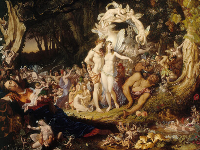 Joseph Noel Paton, La reconciliación de Oberón y Titania
