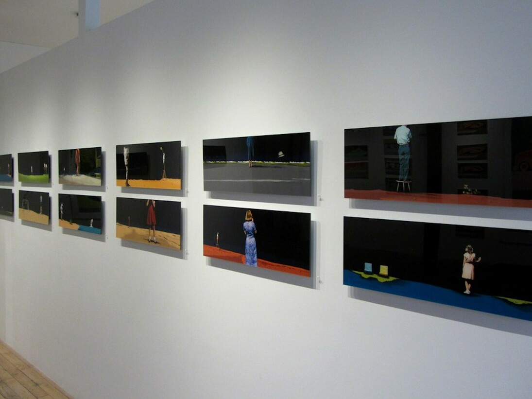 Peripheral Visions, Exhibition view.Courtesy of Carter Burden Gallery 