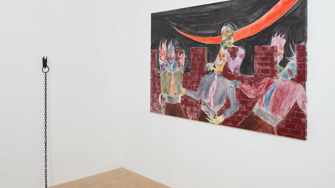 Daniele Milvio, Exhibition view. Courtesy of Downs & Ross