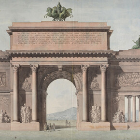 Progetto per un arco di trionfo