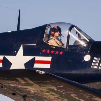 Chance Vought F4U-5N Corsair. Courtesy of Lone Star Flight Museum