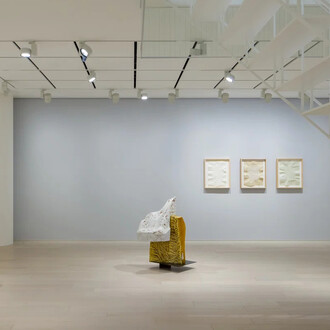 Arlene Shechet, Beyond belief, exhibition view. Courtesy of Pace Gallery
