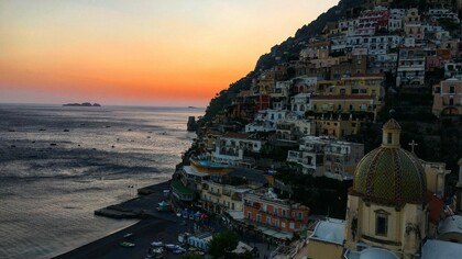 Positano, en la espectacular costa de Amalfi
