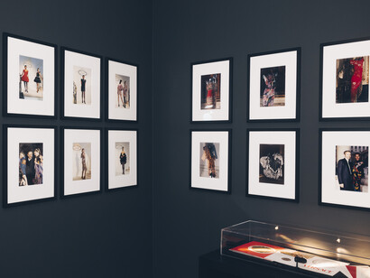 Gianni Versace. Rétrospective, vue d'exposition. Avec l'aimable autorisation du Musée Maillol