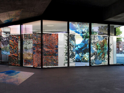 Maya Rochat, A River is a Rock (artist sketch / mock-up), 2017 