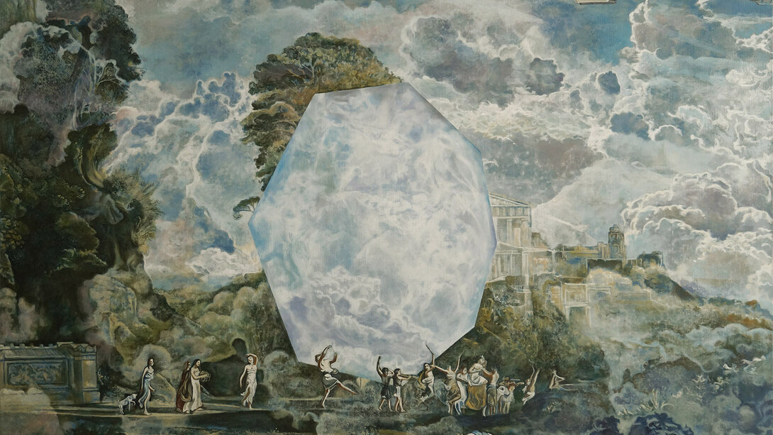 Geoff Diego Litherland, Adjacent: Infinite Summer, Oil on Canvas, 100 x 130 cm