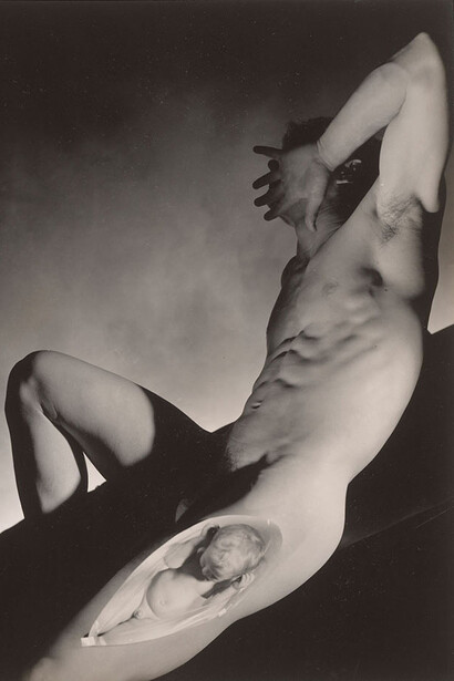 George Platt Lynes, Birth of Dionysus (detail), ca. 1945. Courtesy of Morgan Library & Museum