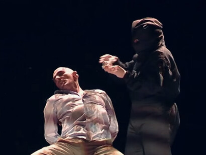 Escena de la obra "El esplendor de la tortura"