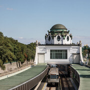 Otto Wagner, Hofpavillon Hietzing, exhibition view. Courtesy of Musa Museum