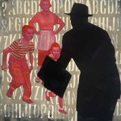 Amy Dury, Past the point (detail), 2026. Courtesy of Kristin Hjellegjerde Gallery