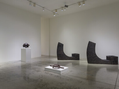 Ben Jackel, Exhibition view. Courtesy of L.A. Louver