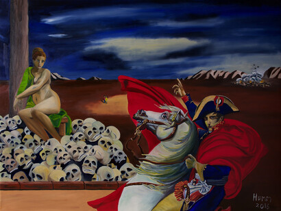 Conquest, 2016, oil on canvas, 91x123cm © Philipp Rudolf Humm