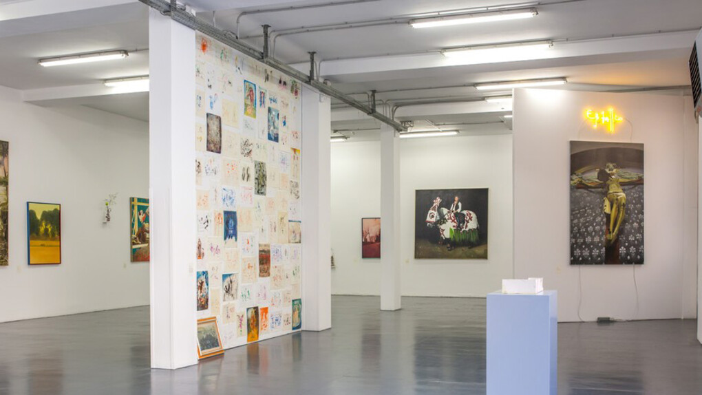 Due Volte. Courtesy of Galleria Giovanni Bonelli