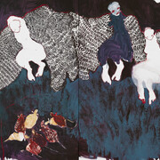 Portia Zvavahera, Tinosvetuka rusvingo, 2024. Courtesy of Institute of Contemporary Art, Boston