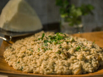 Risotto con Topinambur