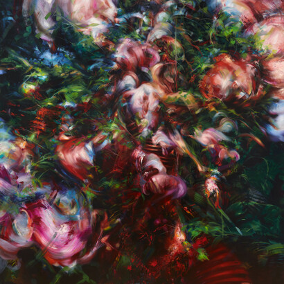 Hugo Wilson, Fetish I (detail), 2022. Courtesy the artist and Nicodim Gallery