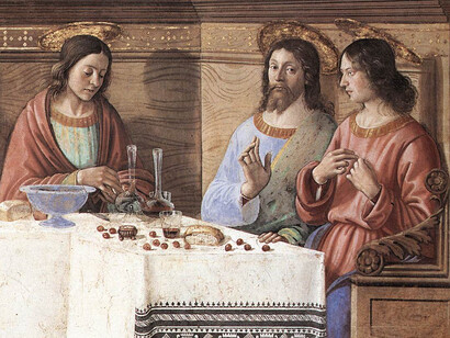 Domenico Ghirlandaio, Ultima Cena, Museo Nazionale di San Marco, Firenze, particolare