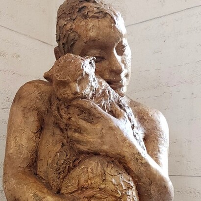 Antonietta Raphaël, "Mafai col gatto"