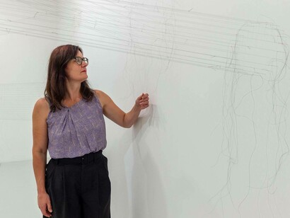 Christiane Löhr, Studio Trisorio, 2020,  foto Francesco Squeglia
