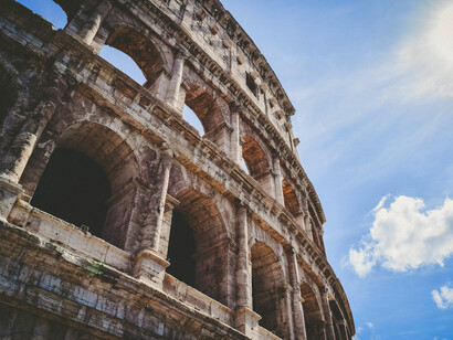 El Anfiteatro Flavio, Roma, Italia