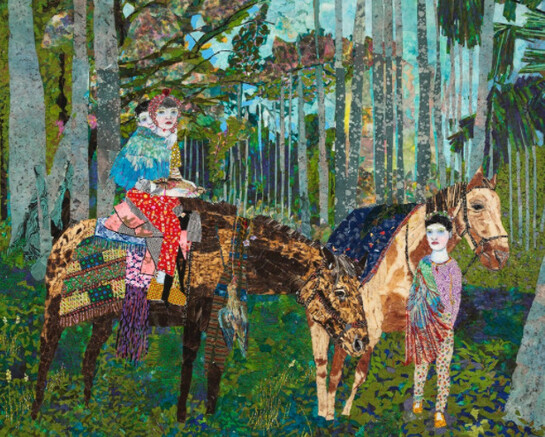 In a Time of Drought by Maria Berrio. Courtesy of Praxis