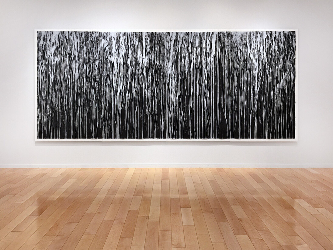 Richard Long. The Spike Island Tapes, exhibition view. Courtesy of Jonathan Novak Contemporary Art