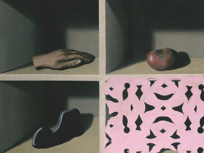 René Magritte, El museo de una noche, 1927